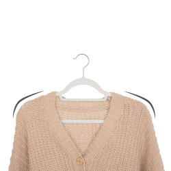 Bjler m. Velour, Hvid, 50 Stk.