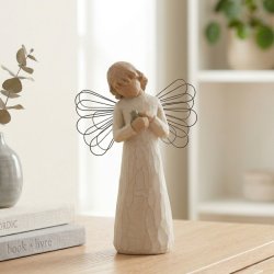 Willow Tree Angel of Healing figur st�ende p� sk�nk