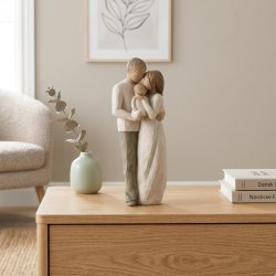 Willow Tree figur Our Gift st�ende p� bord