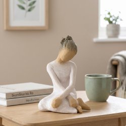 Willow Tree figuren Serenity p� bord