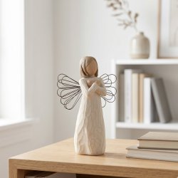 Willow Tree Sign for Love figur st�ende p� sk�nk