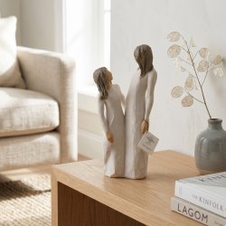 Willow Tree Time Together figur med mor og datter