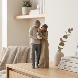 Willow Tree We Are Three figur st�ende p� bord