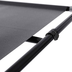 Kldeskab m. Stofcover, Gr 175 x 150 x 45 cm.