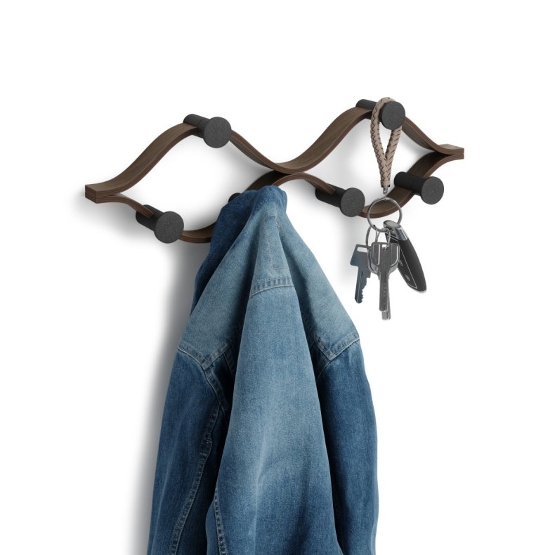 Knager�kke Montage 6, Sort / Brun, 51 cm.