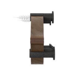 Knager�kke Montage 6, Sort / Brun, 51 cm.