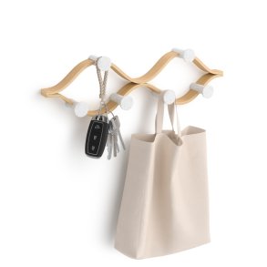 Knager�kke Montage 6, Hvid / Natur, 51 cm.