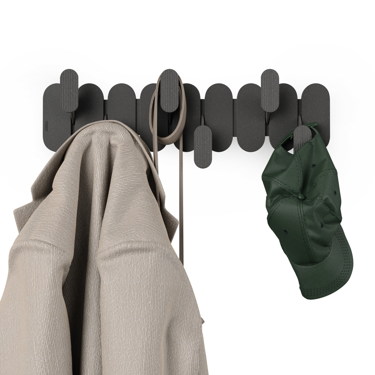Knagerække Umbra Tempo 6 Hook, Sort