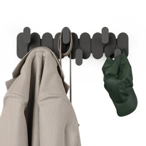 Knagerkke Umbra Tempo 6 Hook, Sort