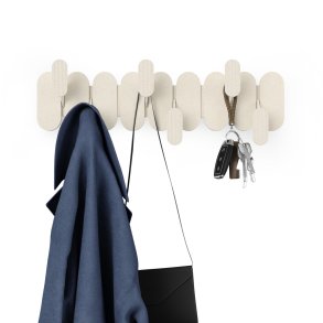 Knagerkke Umbra Tempo 6 Hook, Sandfarvet