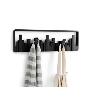 Knagerkke Umbra Skyline Multi Hook, Sort