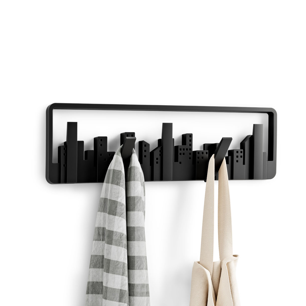 Knagerække Umbra Skyline Multi Hook, Sort