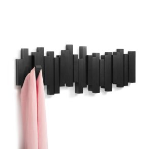 Knagerkke Umbra Sticks Multi Hook, sort