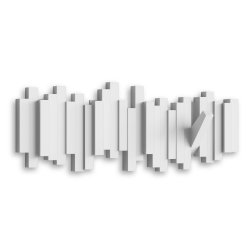 Knagerkke Umbra Sticks Multi Hook, hvid