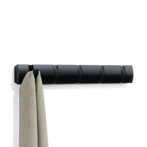 Knagerkke Umbra Flip 5 Hook, Sort