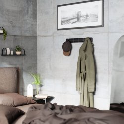 Knagerkke Umbra Flip 5 Hook, Sort