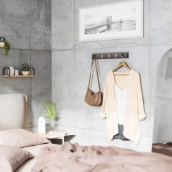 Knagerkke Umbra Flip 5 Hook, Gr / Nikkel