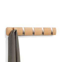 Knagerkke Umbra Flip 5 Hook, Natural