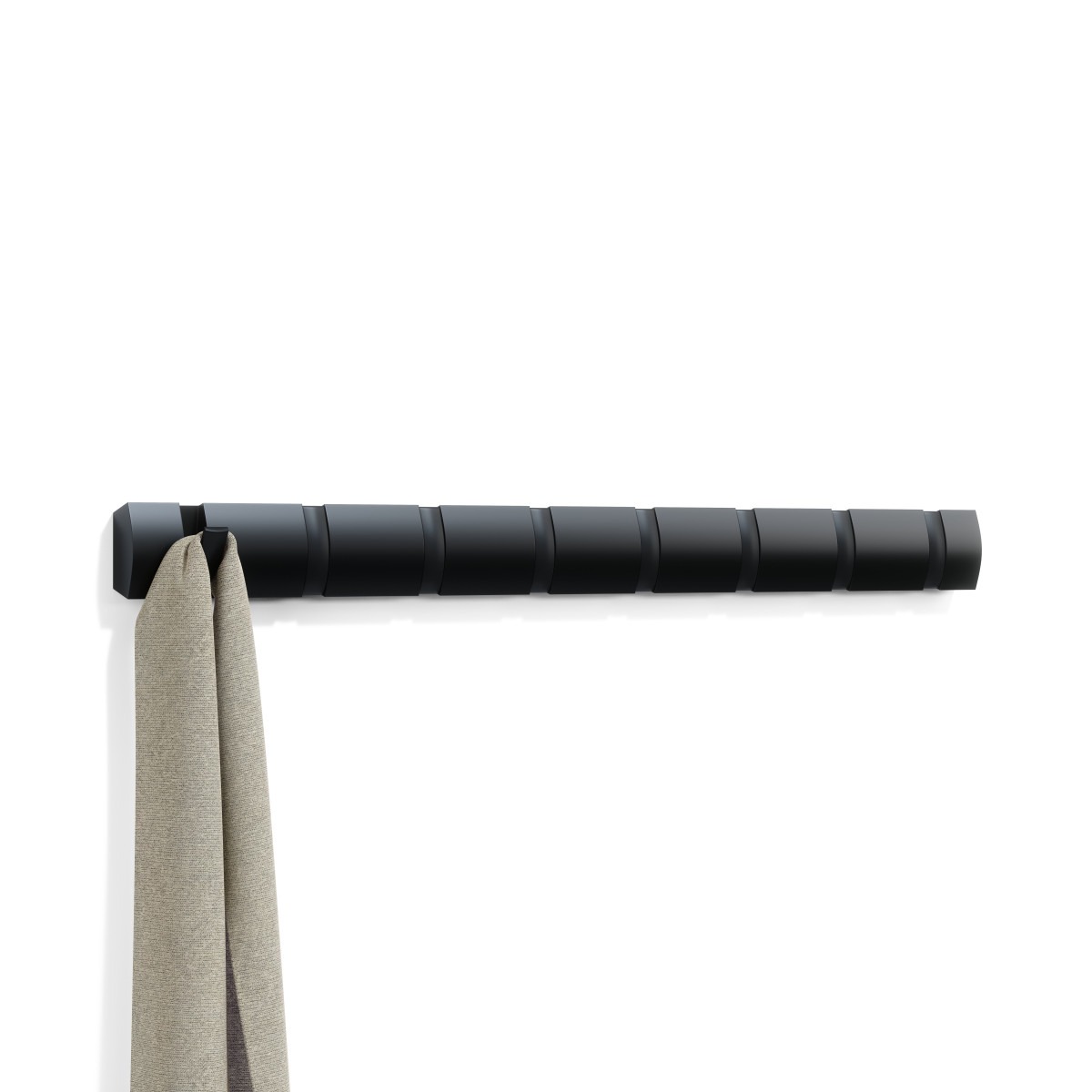 Knagerække Umbra Flip 8 Hook, Sort