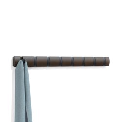 Knagerkke Umbra Flip 8 Hook, Valnd / Sort