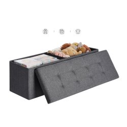 Opbevaringsb�nk 110 cm m. L�g og Opbevaringsrum, Gr�