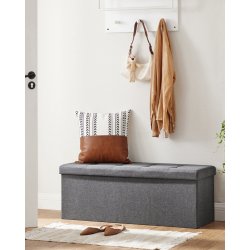 Opbevaringsb�nk 110 cm m. L�g og Opbevaringsrum, Gr�