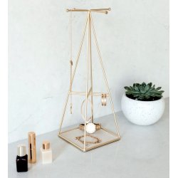 Smykkestativ Umbra Prisma Mat Messing