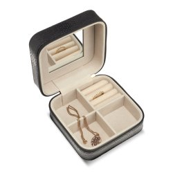 Gillian Jones Rejsesmykkeskrin Kvadratisk Vegansk PU