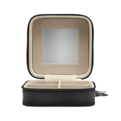 Gillian Jones Rejsesmykkeskrin Kvadratisk Vegansk PU