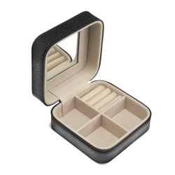 Gillian Jones Rejsesmykkeskrin Kvadratisk Vegansk PU