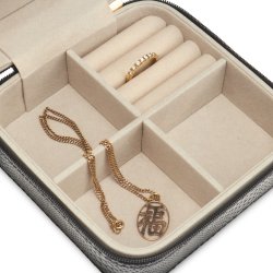 Gillian Jones Rejsesmykkeskrin Kvadratisk Vegansk PU