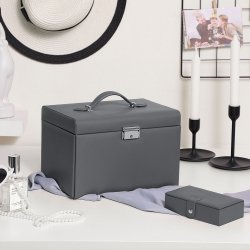 Smykkeskrin - Songmics Gr incl. Rejsesmykkeskrin