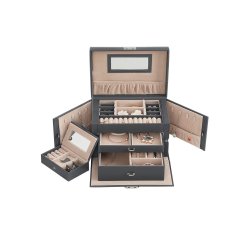 Smykkeskrin - Songmics Gr incl. Rejsesmykkeskrin