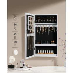 Smykkeskab Til Vg, Hvid 