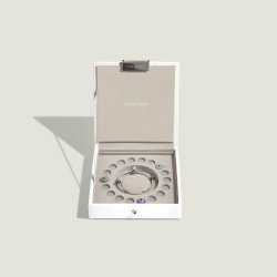 Smykkeskrin - Stackers Hvid Charm Box