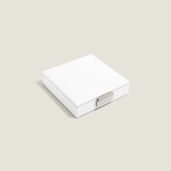 Smykkeskrin - Stackers Hvid Charm Box