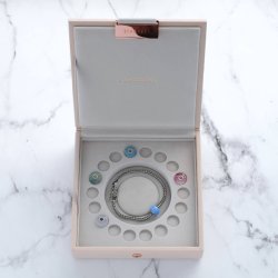 Smykkeskrin - Stackers Blush Rose Gold Charm Box