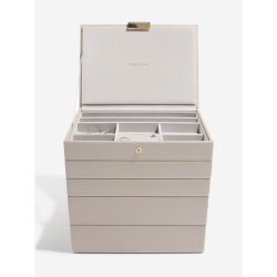 Smykkeskrin Stackers Classic Taupe m. 5 moduler
