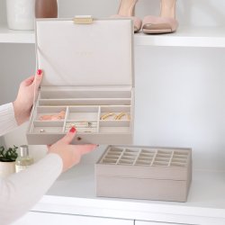 Smykkeskrin - Stackers Classic Taupe m. 3 moduler