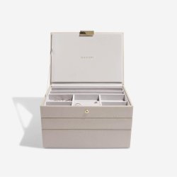 Smykkeskrin - Stackers Classic Taupe m. 3 moduler