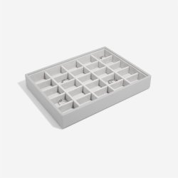 Smykkeskrin - Stackers Classic Pebble Grey m. 3 moduler