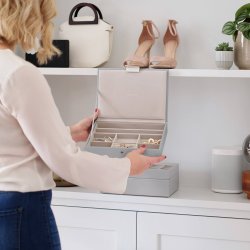 Smykkeskrin - Stackers Classic Pebble Grey m. 3 moduler