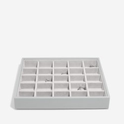 Smykkeskrin Stackers Classic Pebble Grey m. 4 moduler