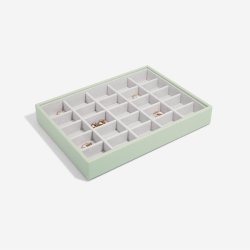 Smykkeskrin - Stackers Classic Sage Green m. 3 moduler
