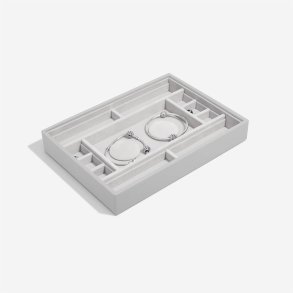 Smykkeskrin - Stackers Classic Pebble Grey 2 Charms