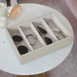 Smykkeskrin - Stackers Classic Oatmeal Briller &amp; Accessories