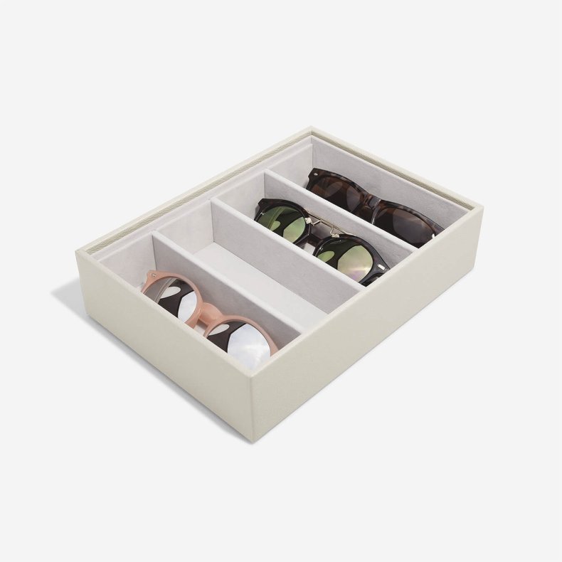 Smykkeskrin - Stackers Classic Oatmeal Briller &amp; Accessories