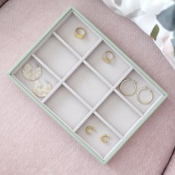 Smykkeskrin - Stackers Classic Sage Green 9