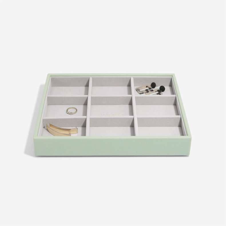 Smykkeskrin - Stackers Classic Sage Green 9