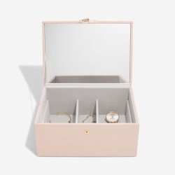 Stackers Luxury Classic Smykkeskrin Blush Pink